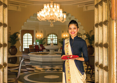 Traditional Indian Welcome