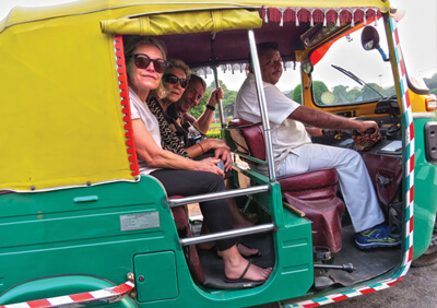Auto rickshaw ride