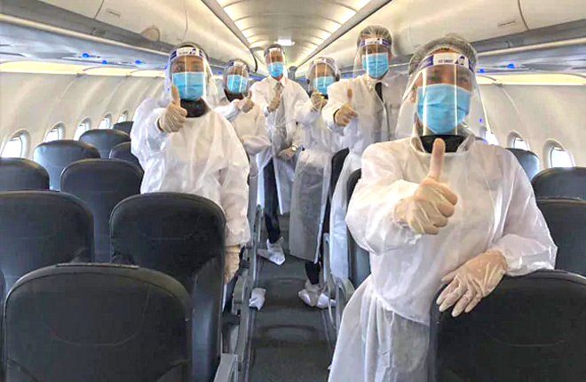 DGCA advisory: Airlines told to keep middle seat vacant or provide gown